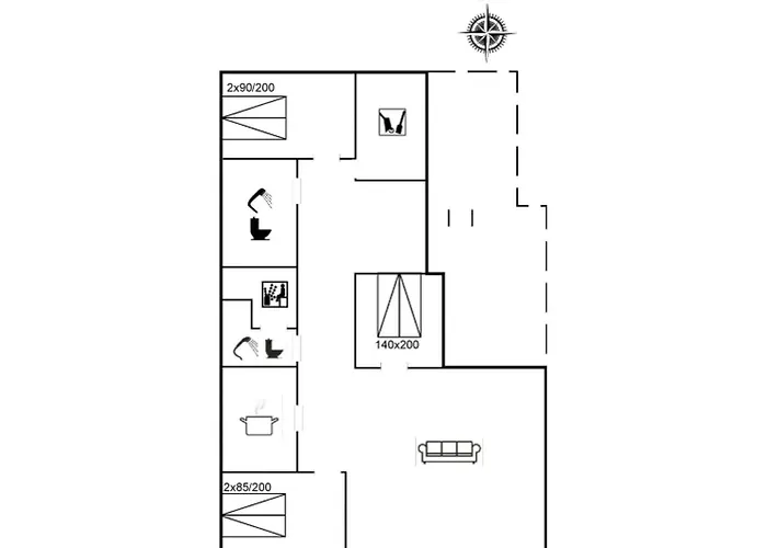 Ahnandia - 500m From The Sea By Interhome Casa vacanze Lakolk